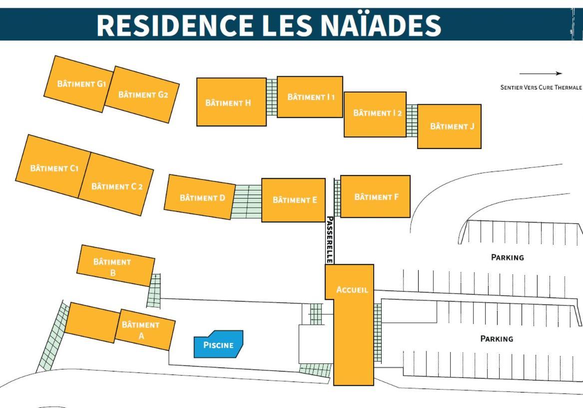 Appartement T2 - Pmr A 750 Metres De La Station Thermale D'Avene Exterior foto